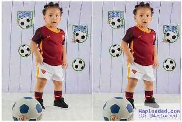 Flavour Shares Lovely Photo Of Daughter As She Turns One